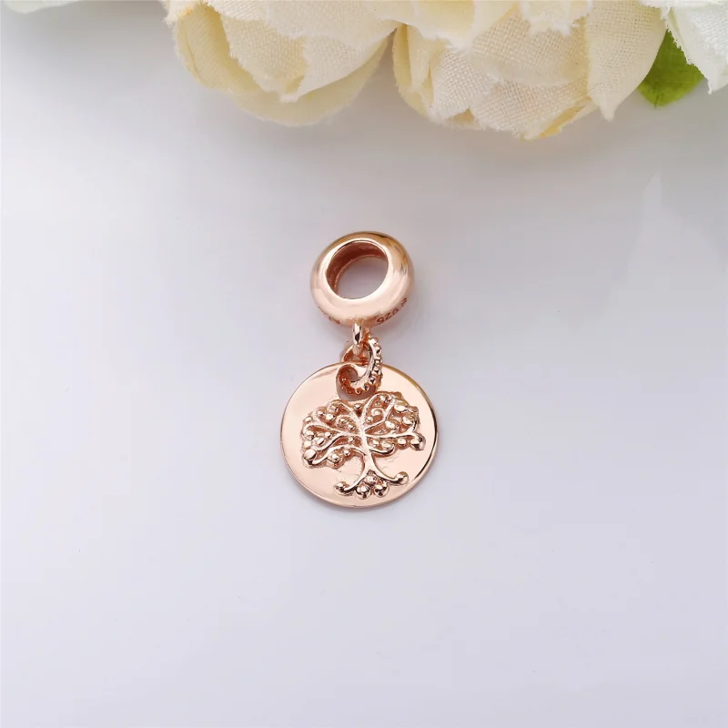 (imagem para) Charm PANDORA ESSENCE ROSE™ Origens Familiares - 787646 - Visualizar 2