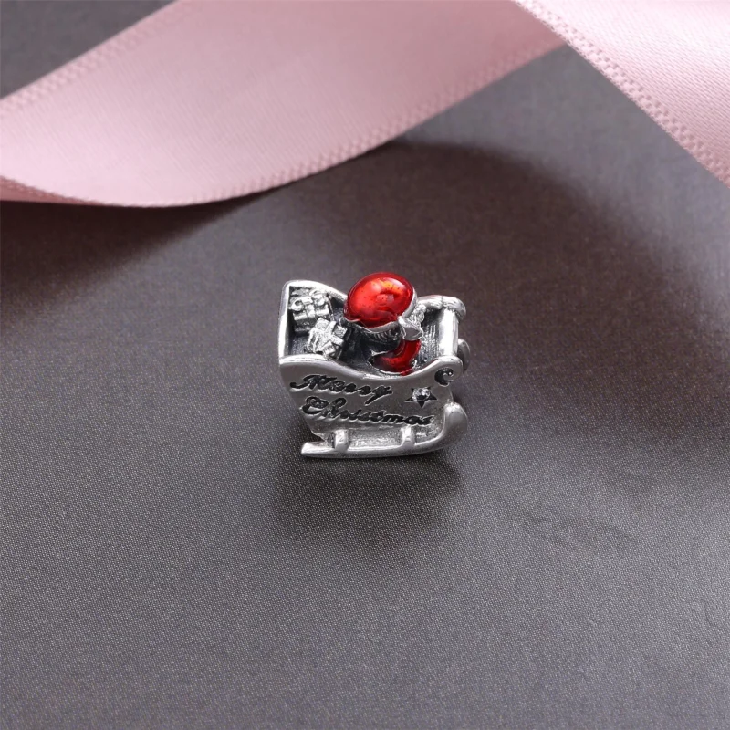 (imagem para) Charm PANDORA "Feliz Natal" - 792004CZ - Visualizar 2