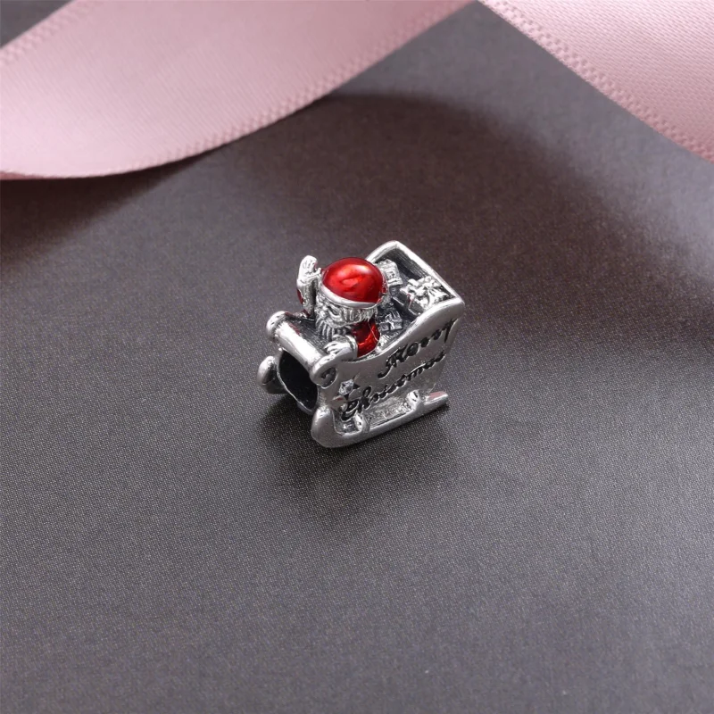 (imagem para) Charm PANDORA "Feliz Natal" - 792004CZ - Visualizar 3