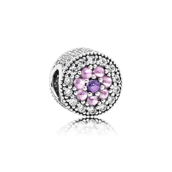 (imagem para) Charm PANDORA Flor Deslumbrante - 791820PCZMX
