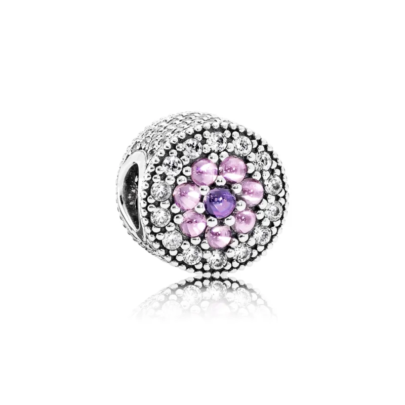 (imagem para) Charm PANDORA Flor Deslumbrante - 791820PCZMX