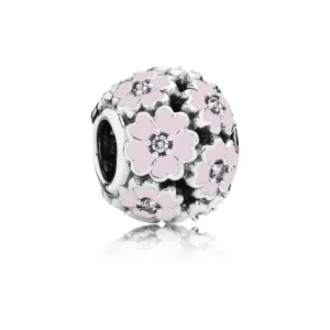 (imagem para) Charm PANDORA Flores do Campo Rosa - 791488EN68