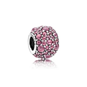 (imagem para) Charm PANDORA Gotas de Orvalho Rosa - 791755HCZ