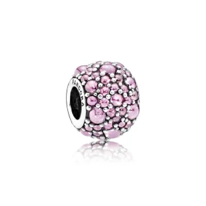 (imagem para) Charm PANDORA Gotas de Orvalho Rosa - 791755PCZ
