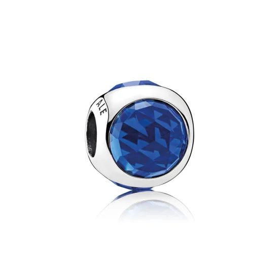 (imagem para) Charm PANDORA Gotas Radiantes Azul-Royal - 792095NCB