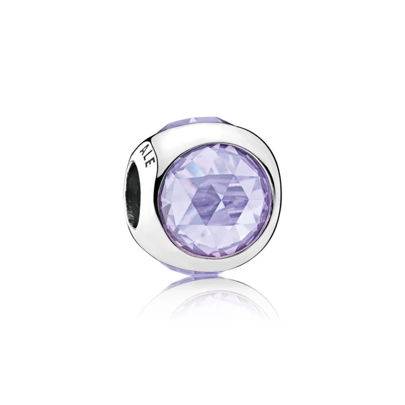 (imagem para) Charm PANDORA Gotas Radiantes Lavanda - 792095LCZ