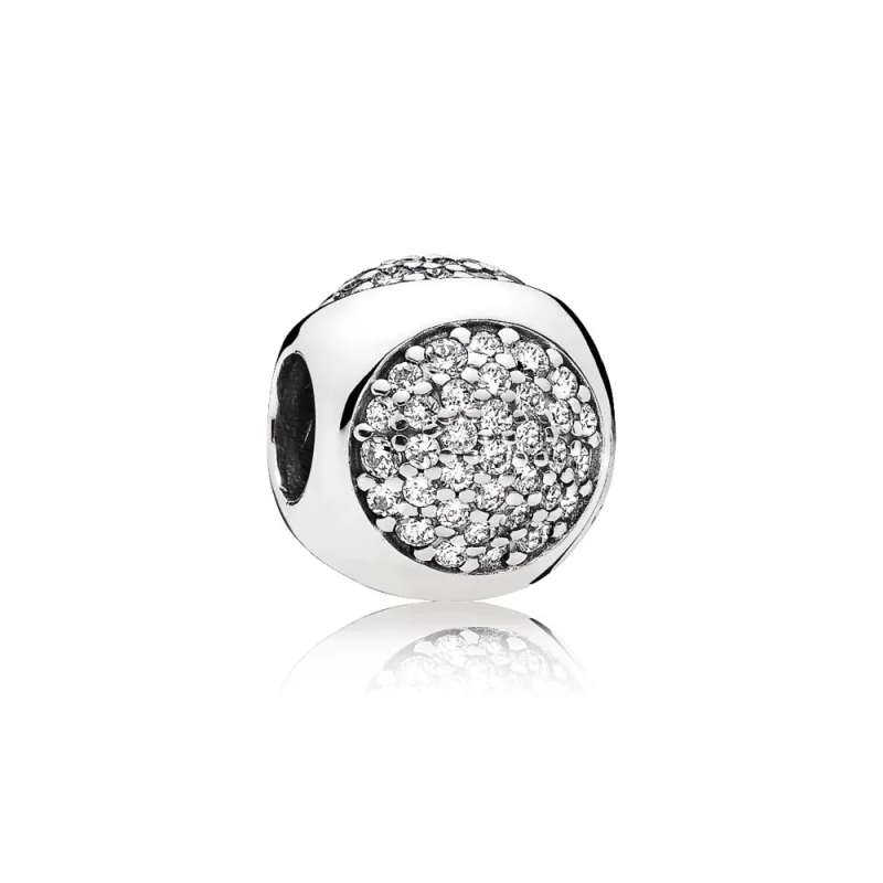 (imagem para) Charm PANDORA Gotas Radiantes Pavê - 796214CZ