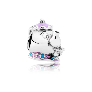 (imagem para) Charm PANDORA Madame Samovar & Zip - 792141ENMX