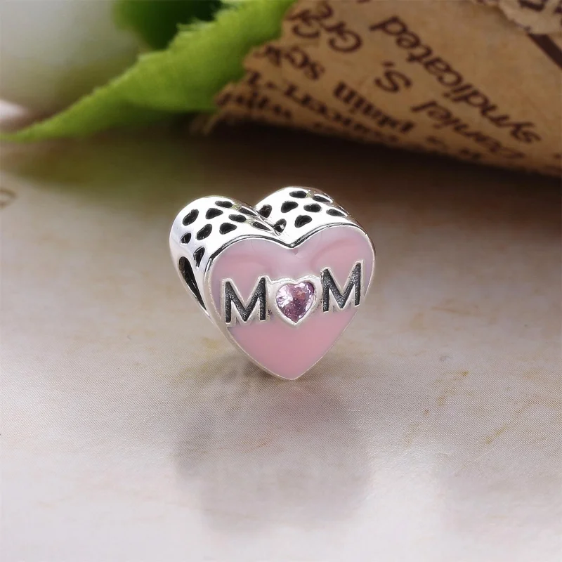 (imagem para) Charm PANDORA "Mãe" - 791881PCZ - Visualizar 2