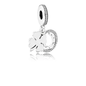 (imagem para) Charm PANDORA Meu Dia de Sorte - 792089CZ