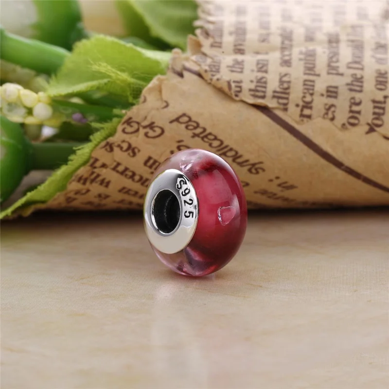 (imagem para) Charm PANDORA Murano Amor Verdadeiro - 791632PCZ - Visualizar 3