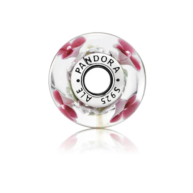 (imagem para) Charm PANDORA Murano Jardim de Flores - 791652 - Visualizar 2
