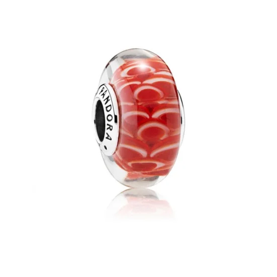 (imagem para) Charm PANDORA Murano Koinobori - Carpa Símbolo da Perseverança - 791668