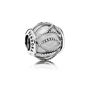 Charm PANDORA Petit Facetado Brilhante Entrelaçado - 791968CZ (imagem para) Charm PANDORA Petit Facetado Brilhante Entrelaçado - 791968CZ