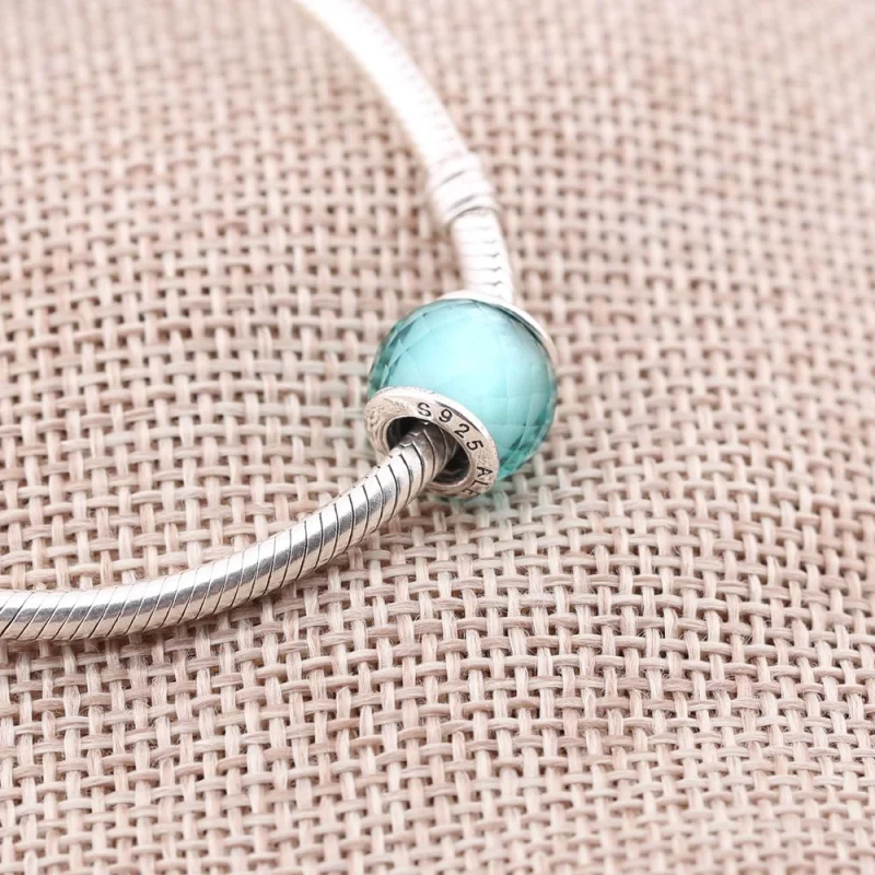 (imagem para) Charm PANDORA Petit Facetado Verde - 791499SGQ - Visualizar 2