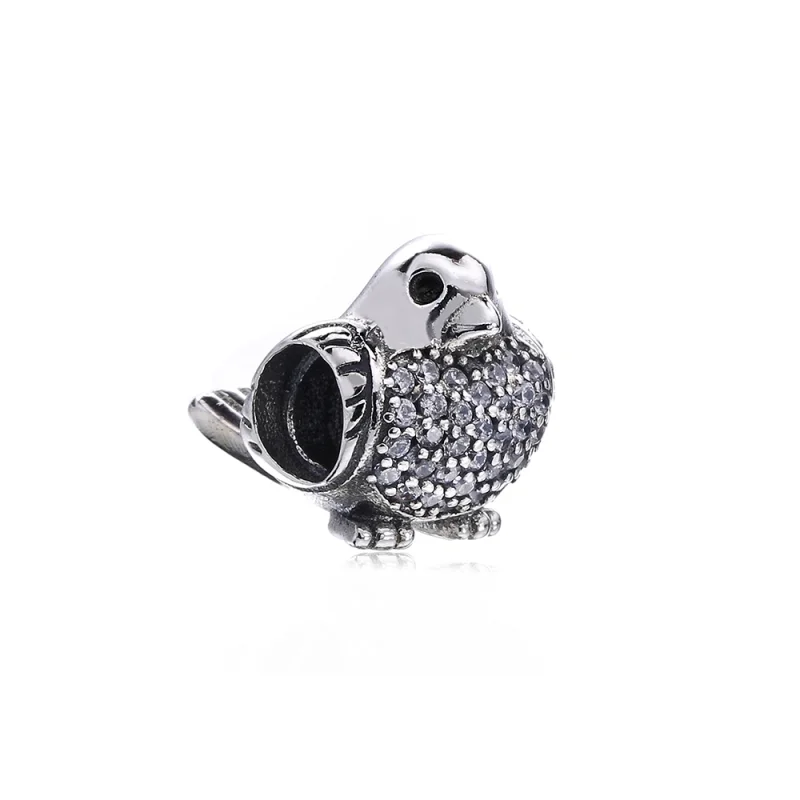 (imagem para) Charm PANDORA Pássaro Chegada da Primavera - 791731CZR