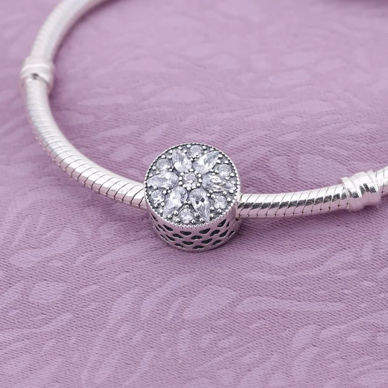 (imagem para) Charm PANDORA Radiante Estrela Polar - 791762CZ - Visualizar 2