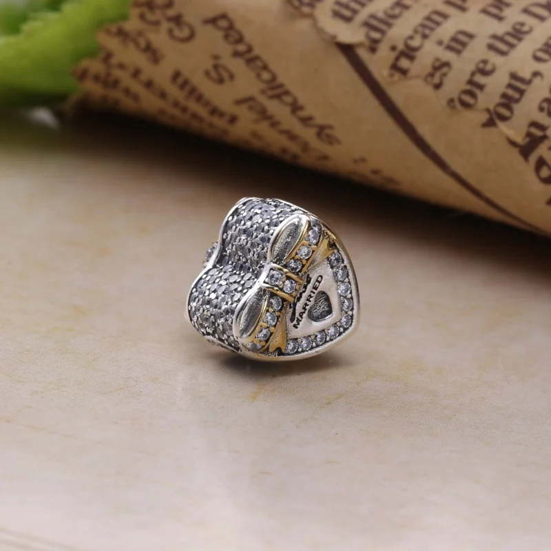 (imagem para) Charm PANDORA "Recém-Casados" - Visualizar 3