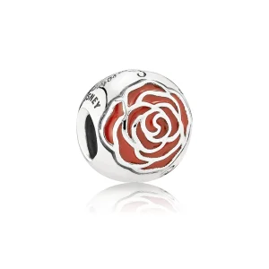 (imagem para) Charm PANDORA Rosa Encantada - A Bela e a Fera - 791575EN09