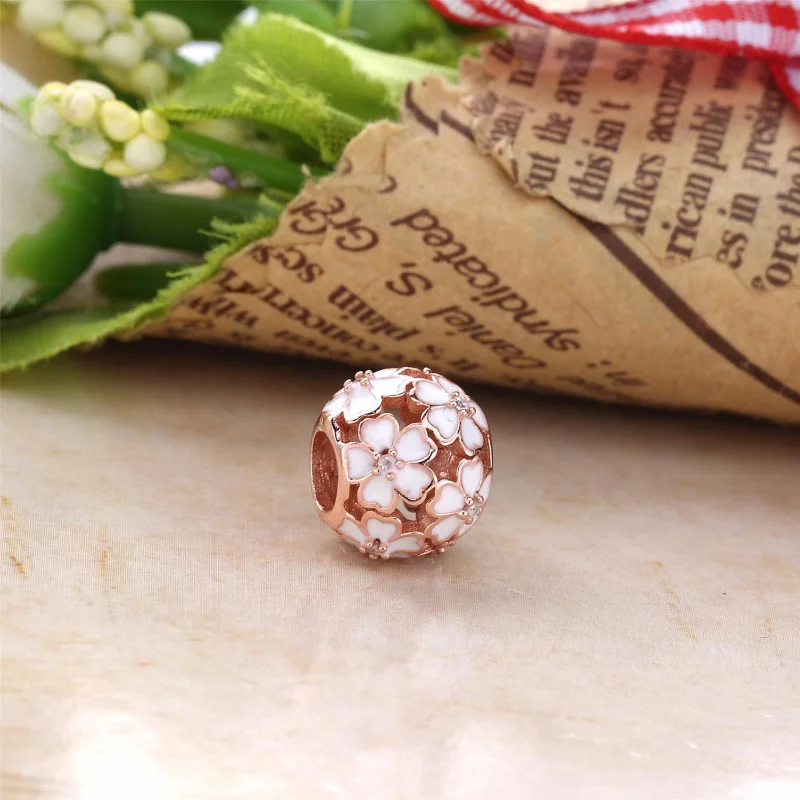 (imagem para) Charm PANDORA ROSE Esmaltado Flores do Campo - 781488EN12 - Visualizar 2