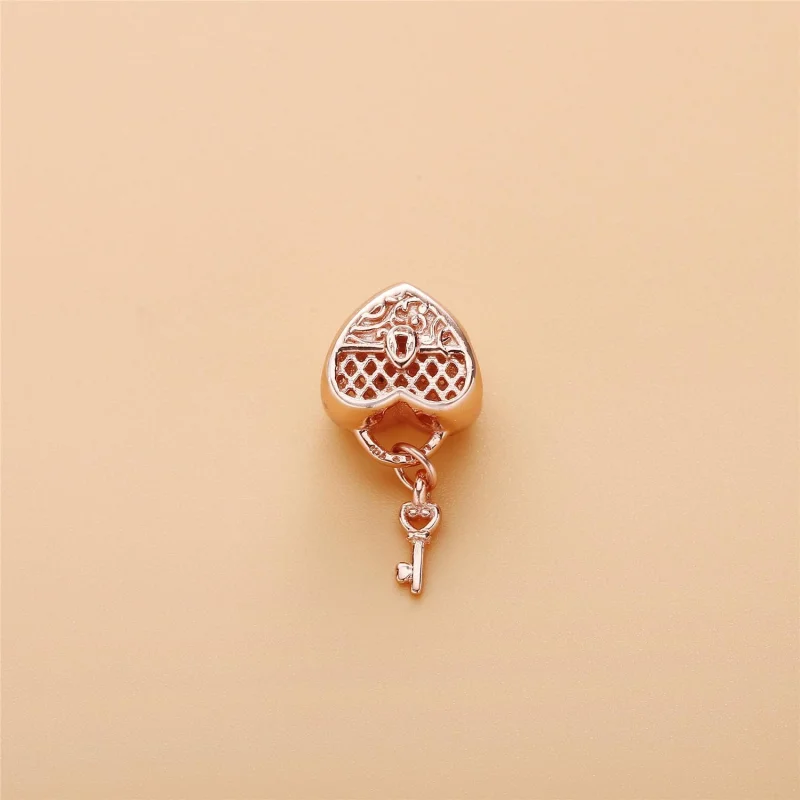(imagem para) Charm PANDORA Rose™ Abra o Seu Coração - 787655 - Visualizar 2