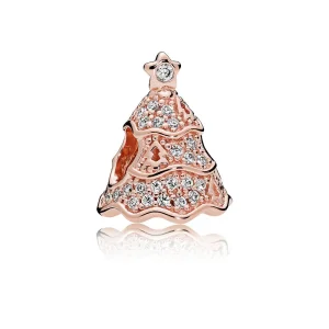 (imagem para) Charm PANDORA ROSETM Árvore Natalina - 781765CZ