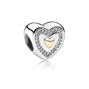 (imagem para) Charm PANDORA Sempre em Meu Coração - 791523CZ
