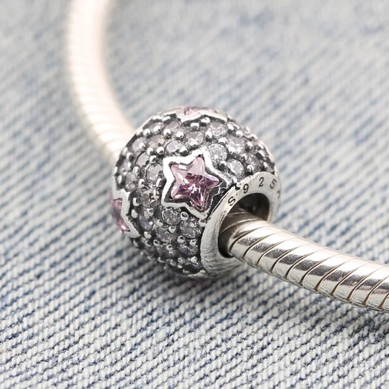 (imagem para) Charm PANDORA Siga as Estrelas de Dia - 791382PCZ - Visualizar 2