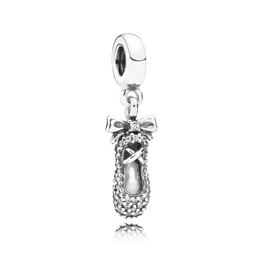 (imagem para) Charm PANDORA Sonho de Bailarina - 791506CZ