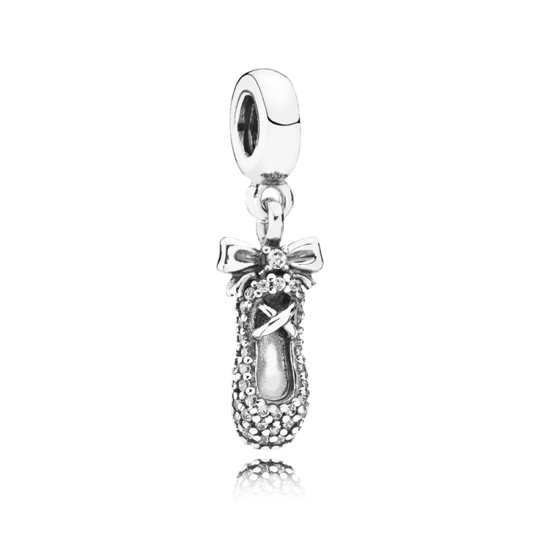 (imagem para) Charm PANDORA Sonho de Bailarina - 791506CZ