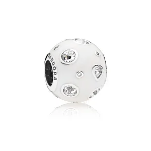 Charm PANDORA Sonhos Luminosos Branco - 797033EN23 (imagem para) Charm PANDORA Sonhos Luminosos Branco - 797033EN23