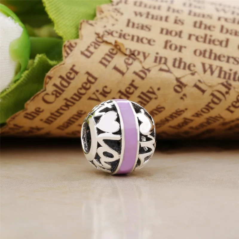 (imagem para) Charm PANDORA "Te amo muito, mais que tudo" - 797244ENMX - Visualizar 2