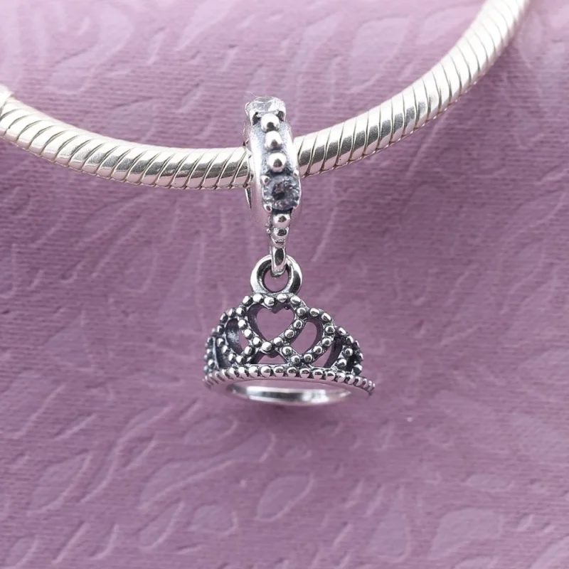 (imagem para) Charm PANDORA Tiara do Amor - 791738CZ - Visualizar 2