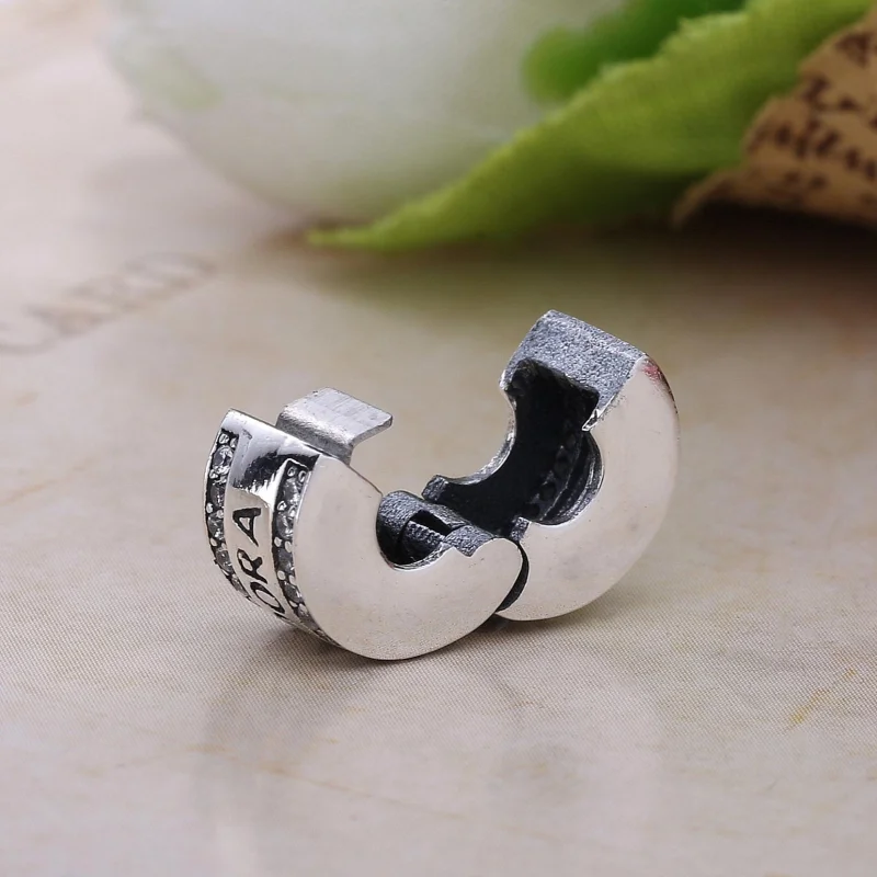 (imagem para) Clipe Clássico PANDORA - 792056CZ - Visualizar 3