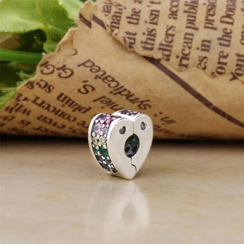 (imagem para) Clipe PANDORA Arcos do Amor Arco-íris - 797020NRPMX - Visualizar 3