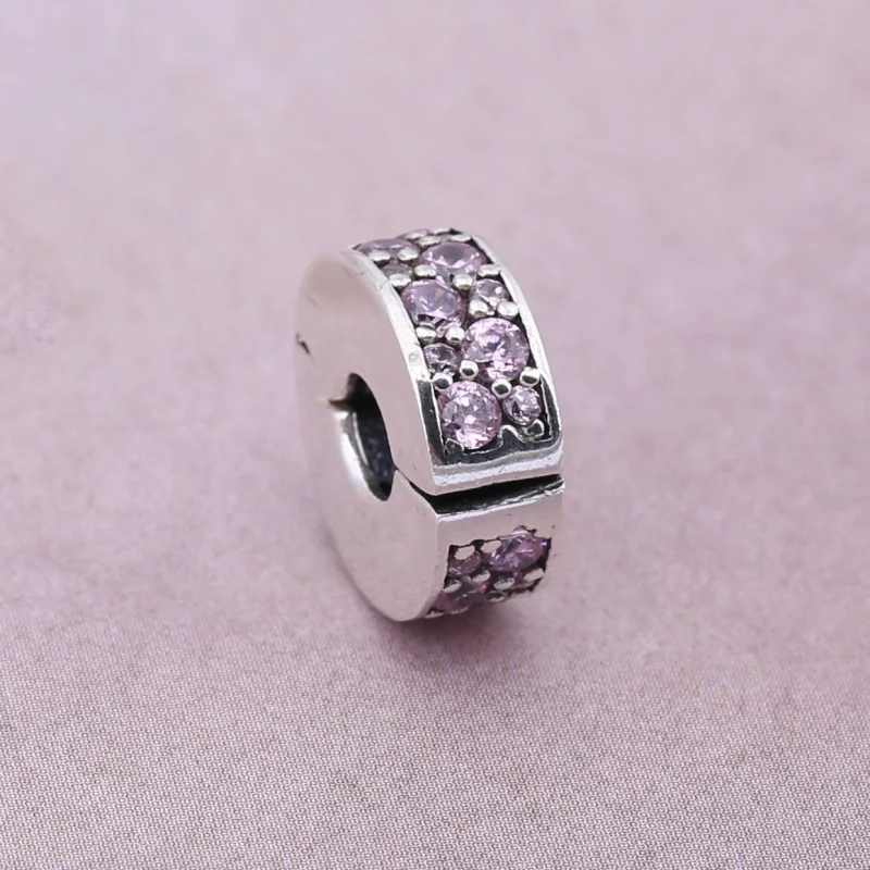 (imagem para) Clipe PANDORA Elegância Rosa - 791817PCZ - Visualizar 2