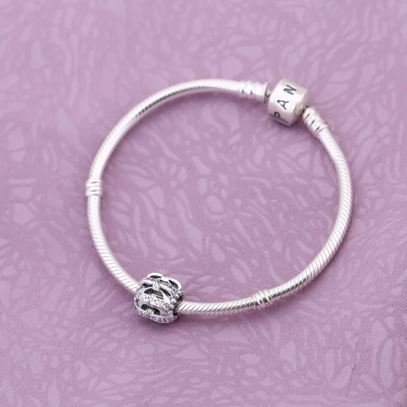 (imagem para) Conta PANDORA Rendilhada Shimmering Sentiments - 791779CZ - Visualizar 2