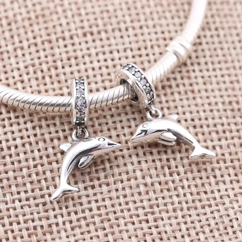 (imagem para) Conta Pendente PANDORA Golfinho com Zircônia Cúbica - 791541CZ - Visualizar 2