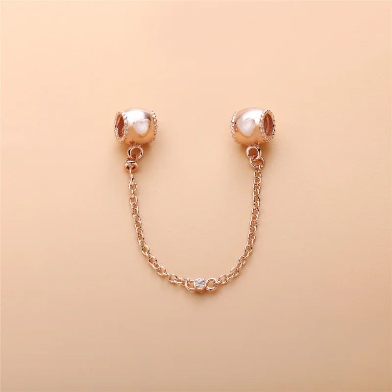 (imagem para) Corrente de Segurança PANDORA Rose™ Ponto de Luz - 787636CZ - Visualizar 2