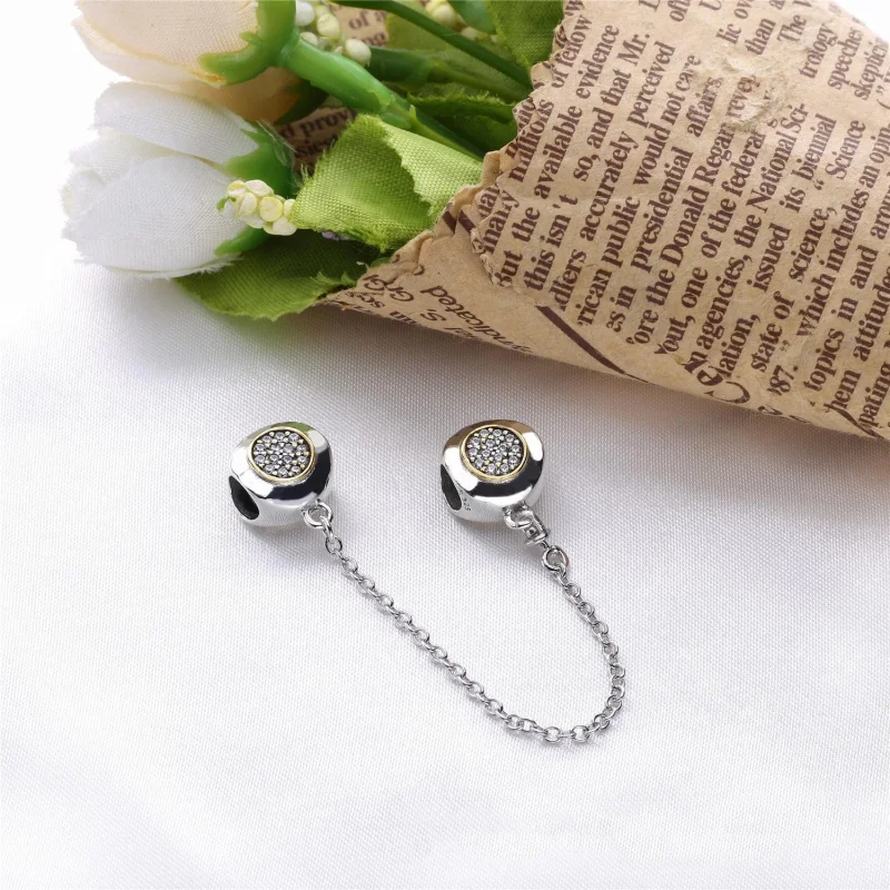 (imagem para) Corrente de Segurança PANDORA Signature - Visualizar 3