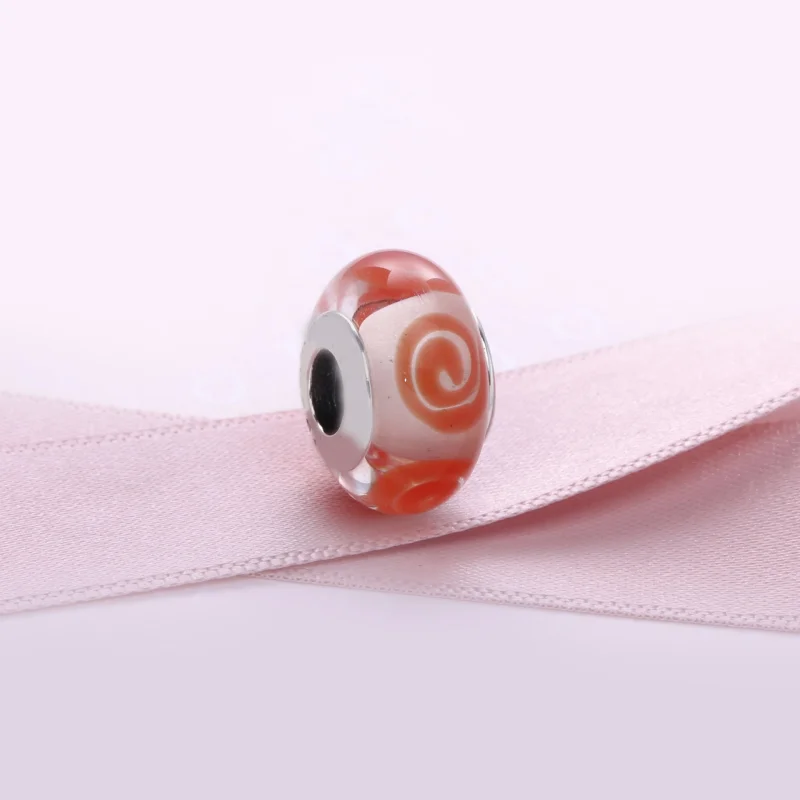 (imagem para) Charm berloques Pandora de prata Vidro Murano - Visualizar 3