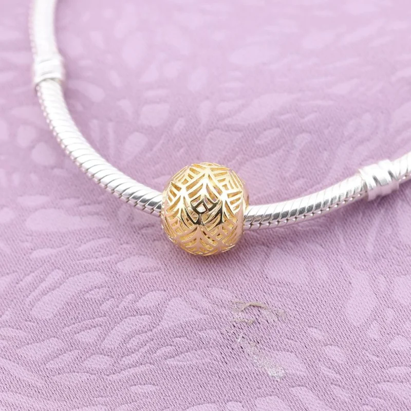 (imagem para) Charm berloques PANDORA de Ouro Tropicana - Visualizar 2