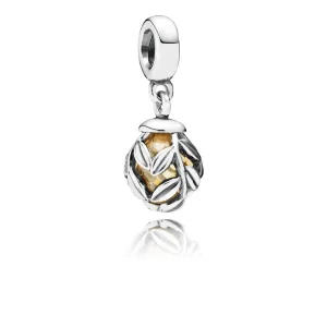 (imagem para) Charm com Pendente PANDORA Folha de Louro - 791407CCZ