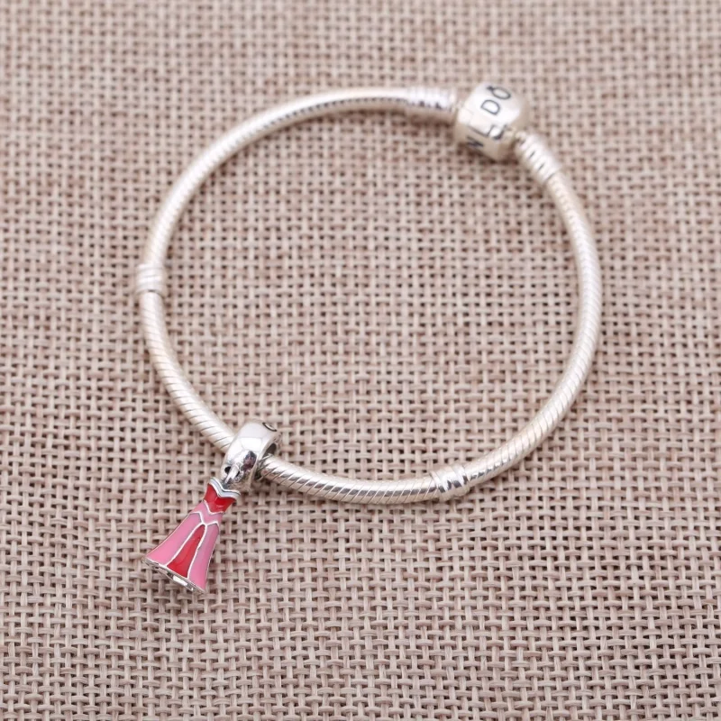 (imagem para) Pingente PANDORA Vestido Aurora - 791921ENMX - Visualizar 2