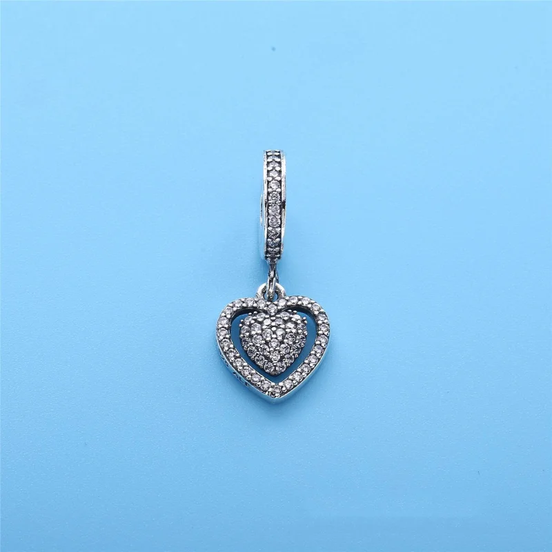 (imagem para) Pingente Pandora de prata Coração - Visualizar 2