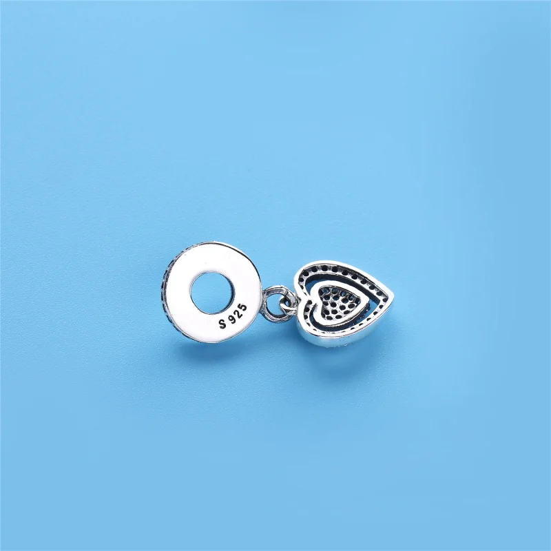 (imagem para) Pingente Pandora de prata Coração - Visualizar 3