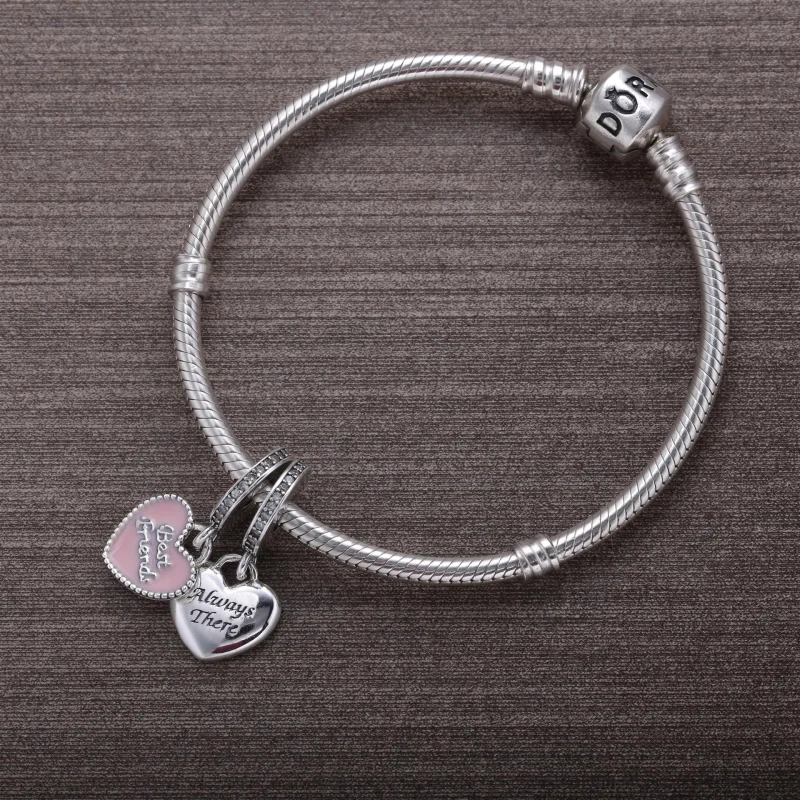 (imagem para) Pingente PANDORA Estarei Sempre Aqui "Always There" - "Best Friends" - Visualizar 5