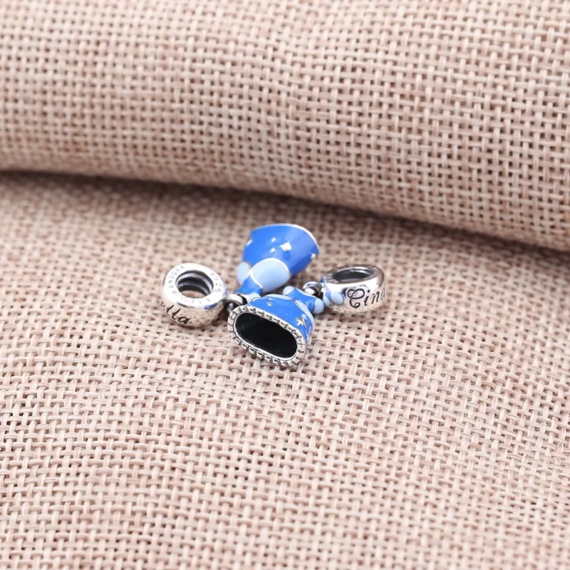 (imagem para) Pingente PANDORA Vestido Cinderela - 791578ENMX - Visualizar 3