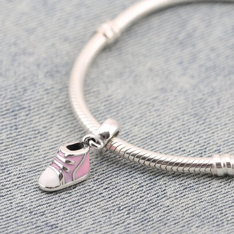 (imagem para) Pingente Pandora de prata Bootie - Visualizar 3