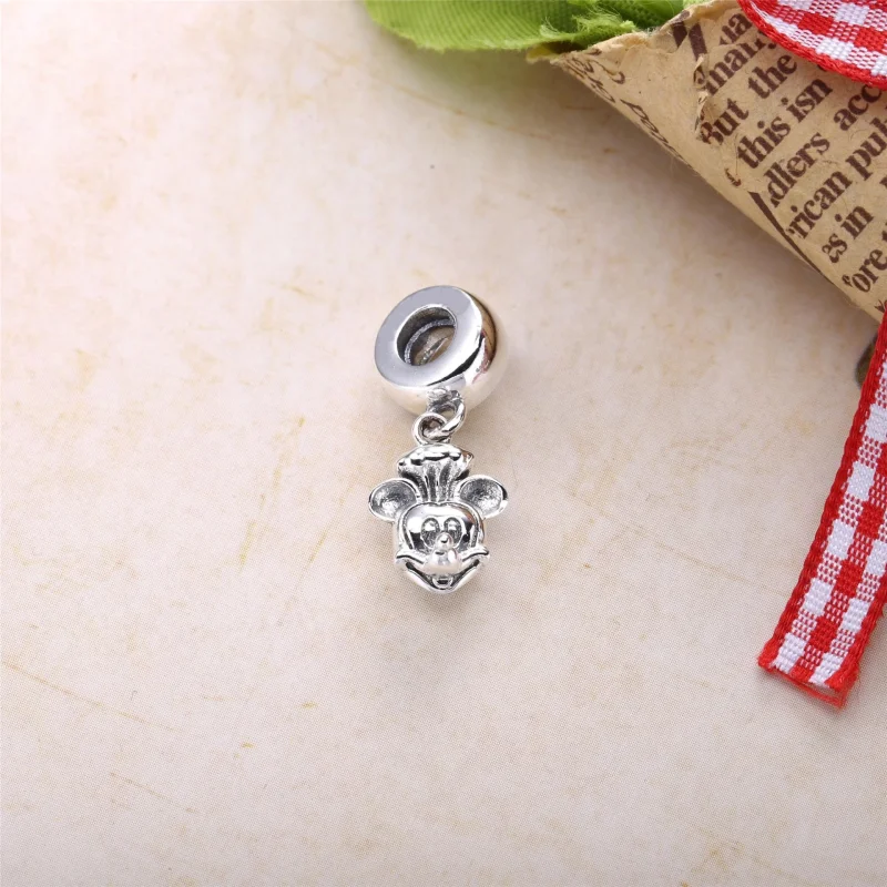 (imagem para) Pingente Pandora de prata Disney, Chef Mickey Mouse - Visualizar 3